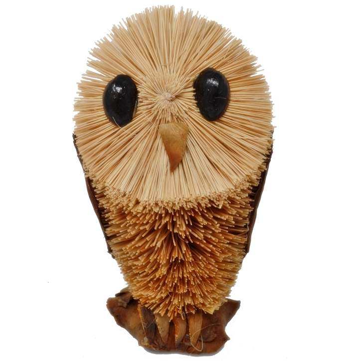 Brushart Bristle Brush Animal Barn Owl 6